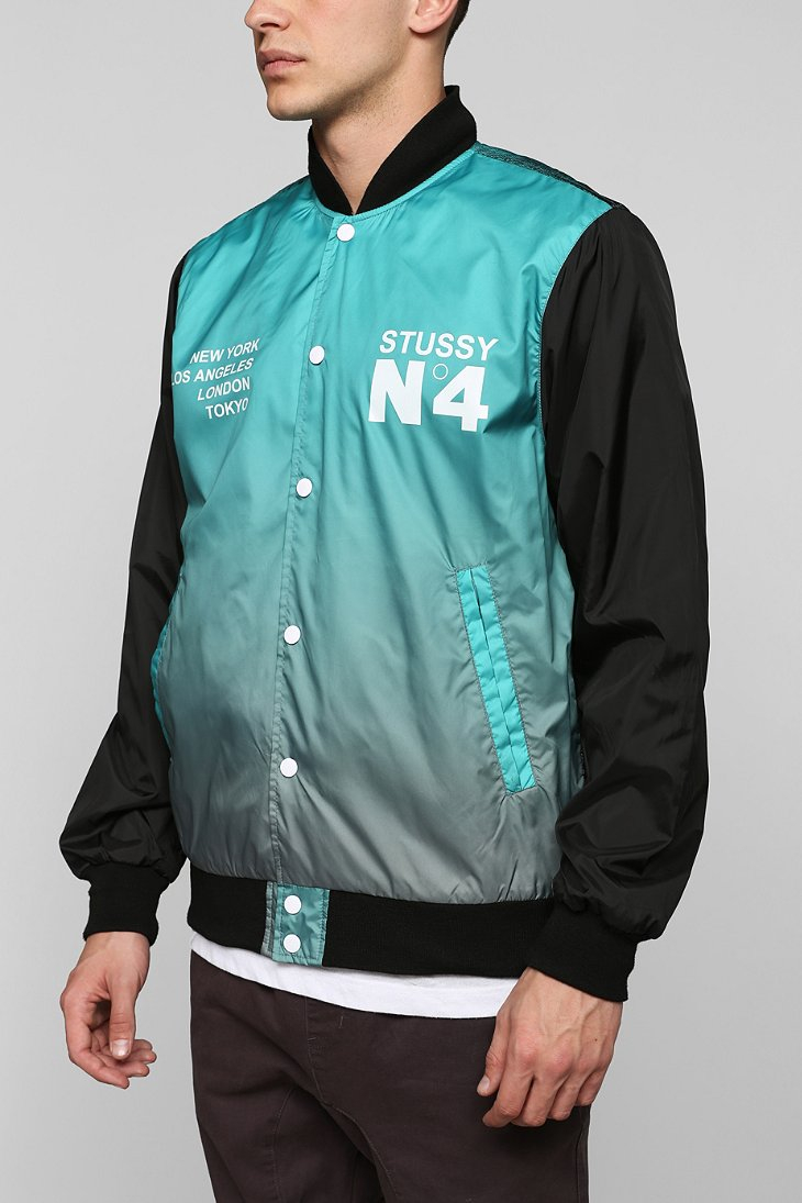 stussy varsity jacket