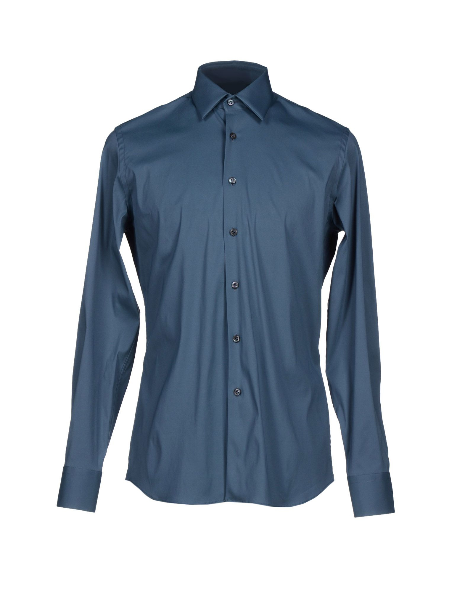Prada Shirt in Blue for Men (Slate blue) | Lyst