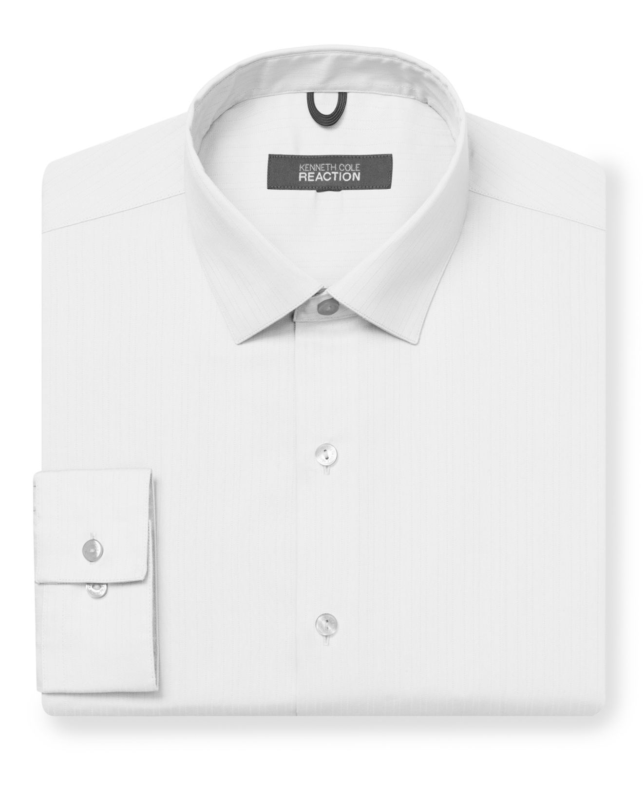 kenneth cole reaction white dress shirt