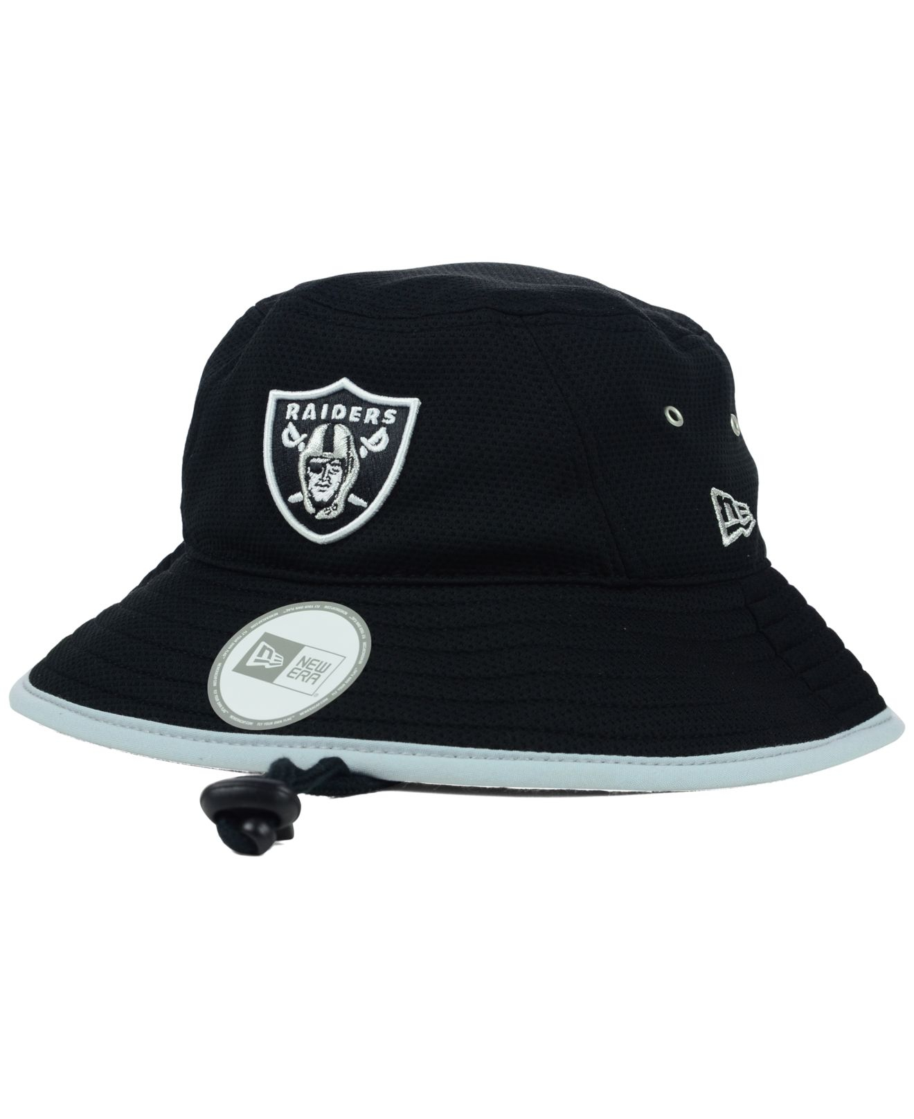 KTZ Oakland Raiders Tc Training Bucket Hat in Black for Men | Lyst
