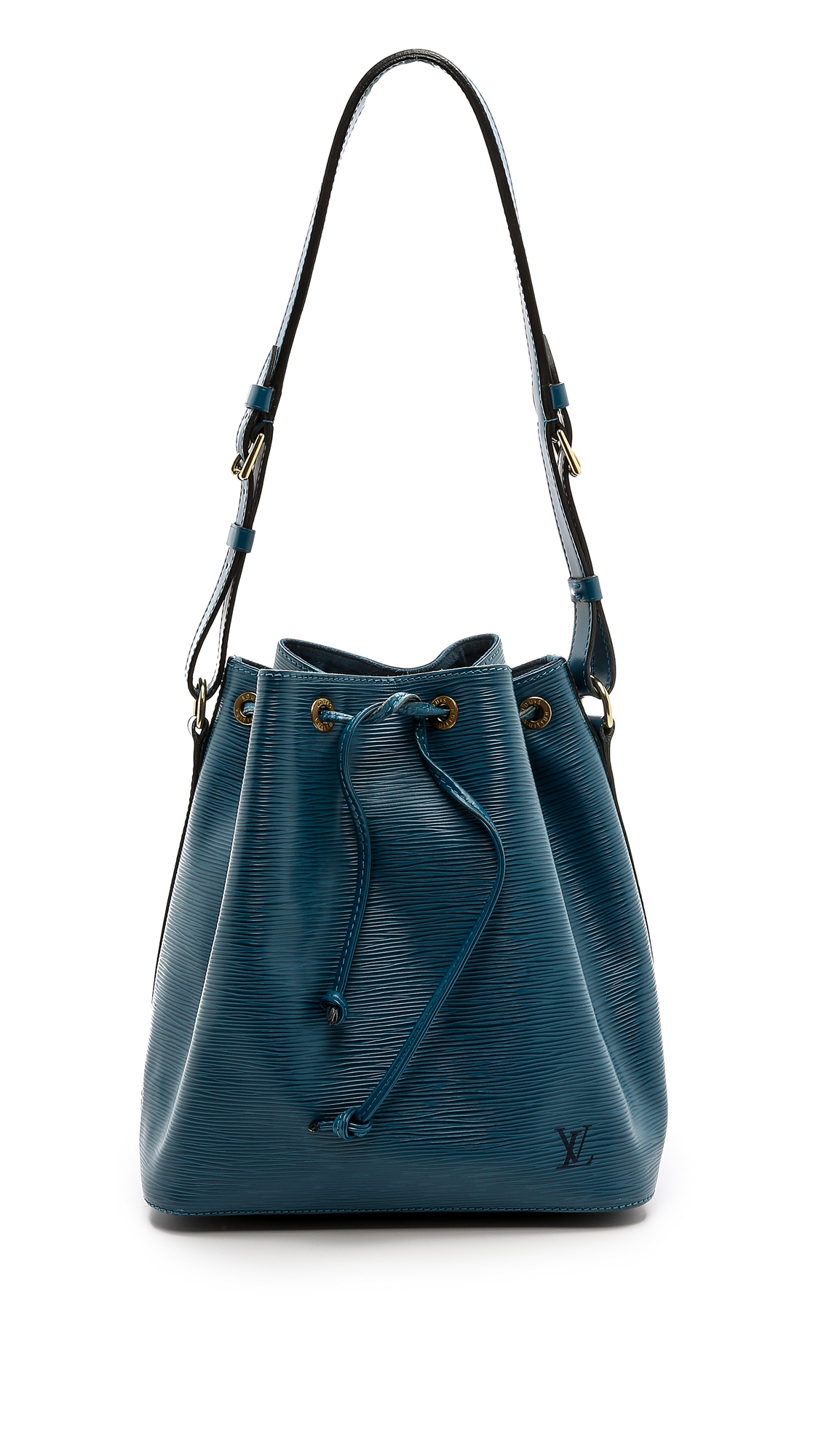 What goes around comes around Louis Vuitton Epi Noe Bucket Bag - Blue in Teal (Blue) | Lyst