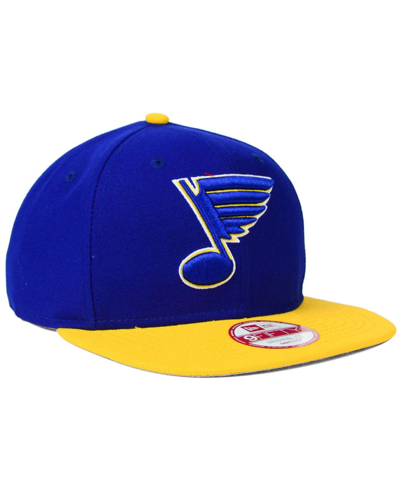 St. Louis Blues Yellow New Era 9fifty Snapback Hat NHL