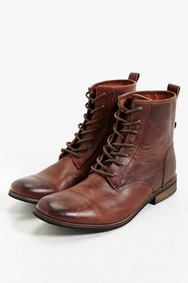 Shoe The Bear Leather Walker Boot In Brown For Men Lyst