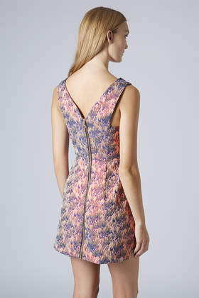 topshop flame dress