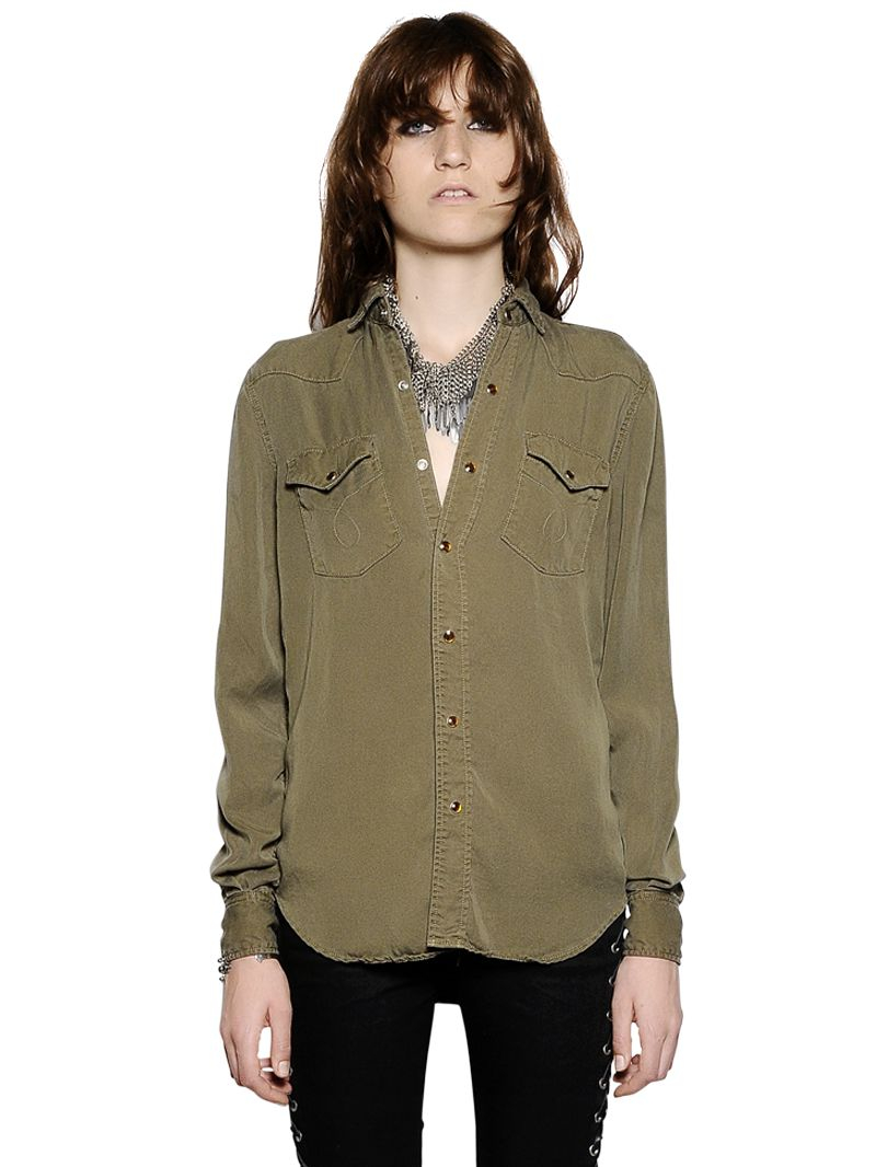 Saint Laurent Techno Cotton Denim 