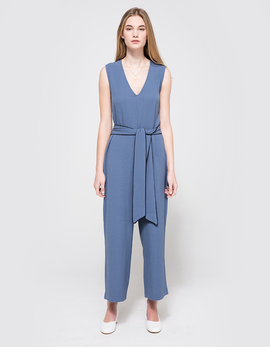 ganni clark jumpsuit