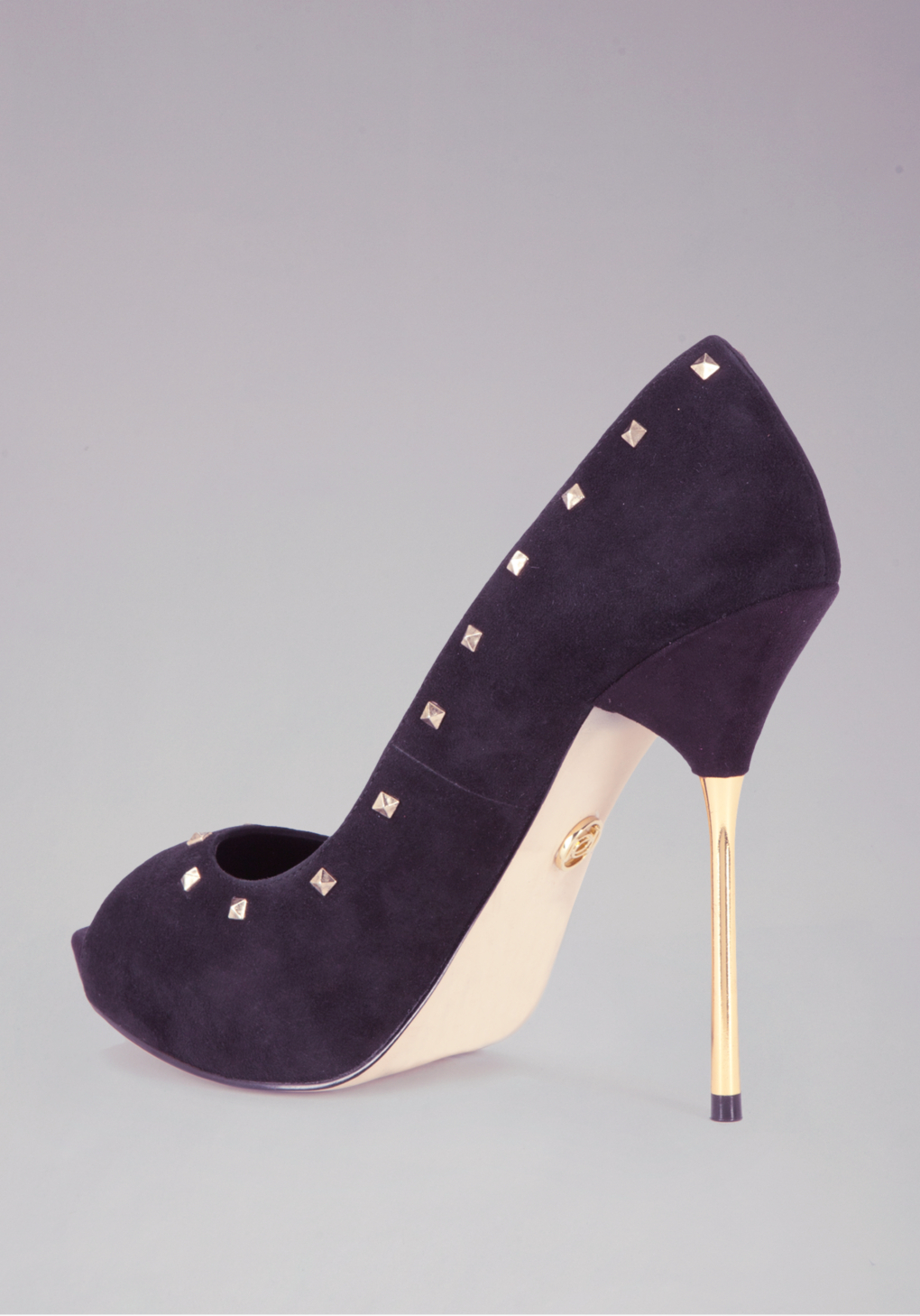 metal heel pumps