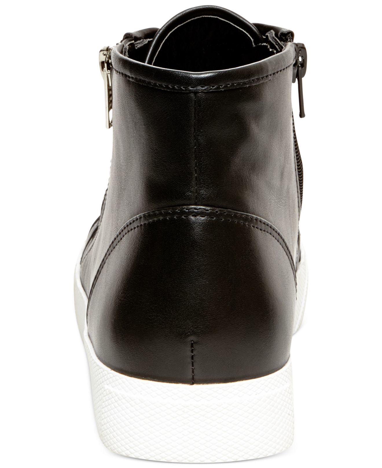 Lyst - Steve madden Elyte High Top Sneakers in Black
