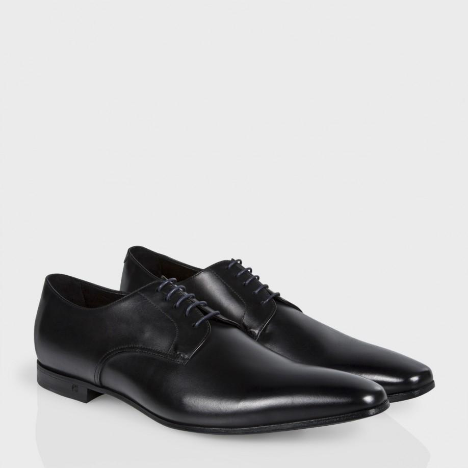 Paul Smith Men's Black Leather 'taylors' Derby Shoes for Men | Lyst Canada