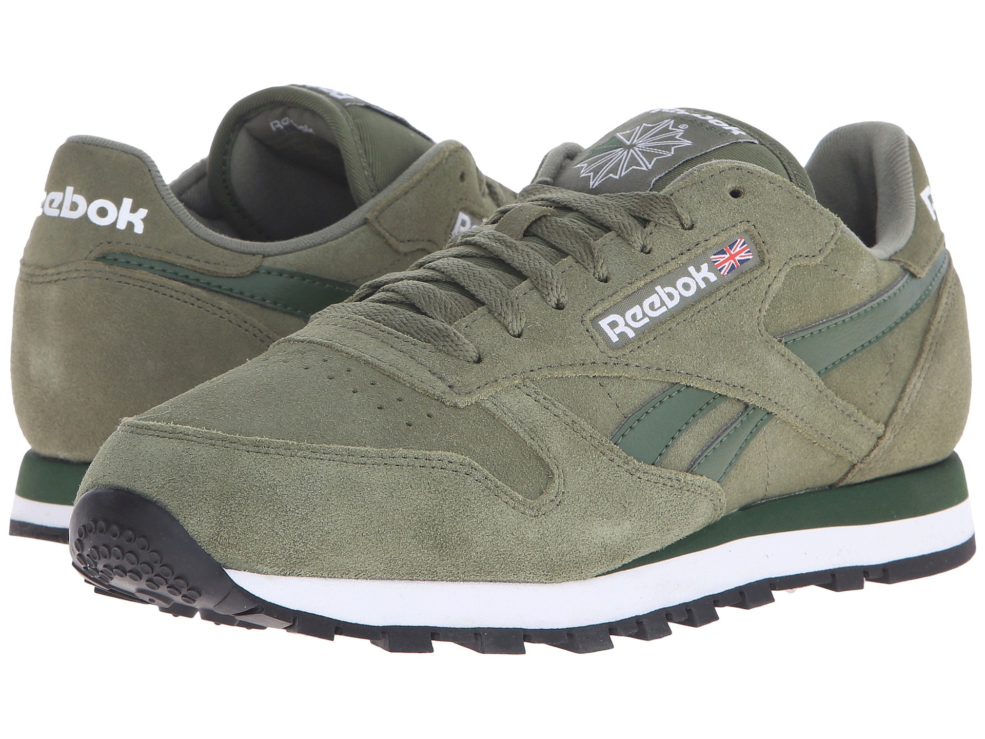 reebok classic suede mens trainers