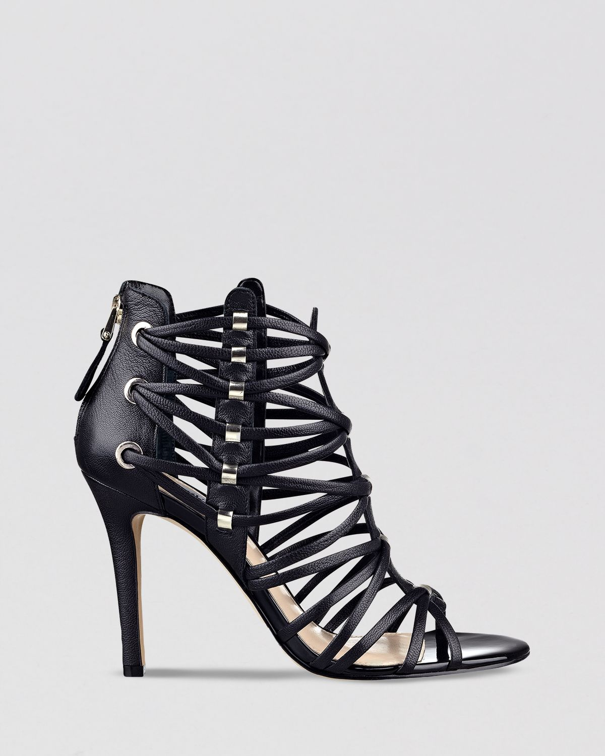 Guess Sandals Leday High Heel in Black | Lyst