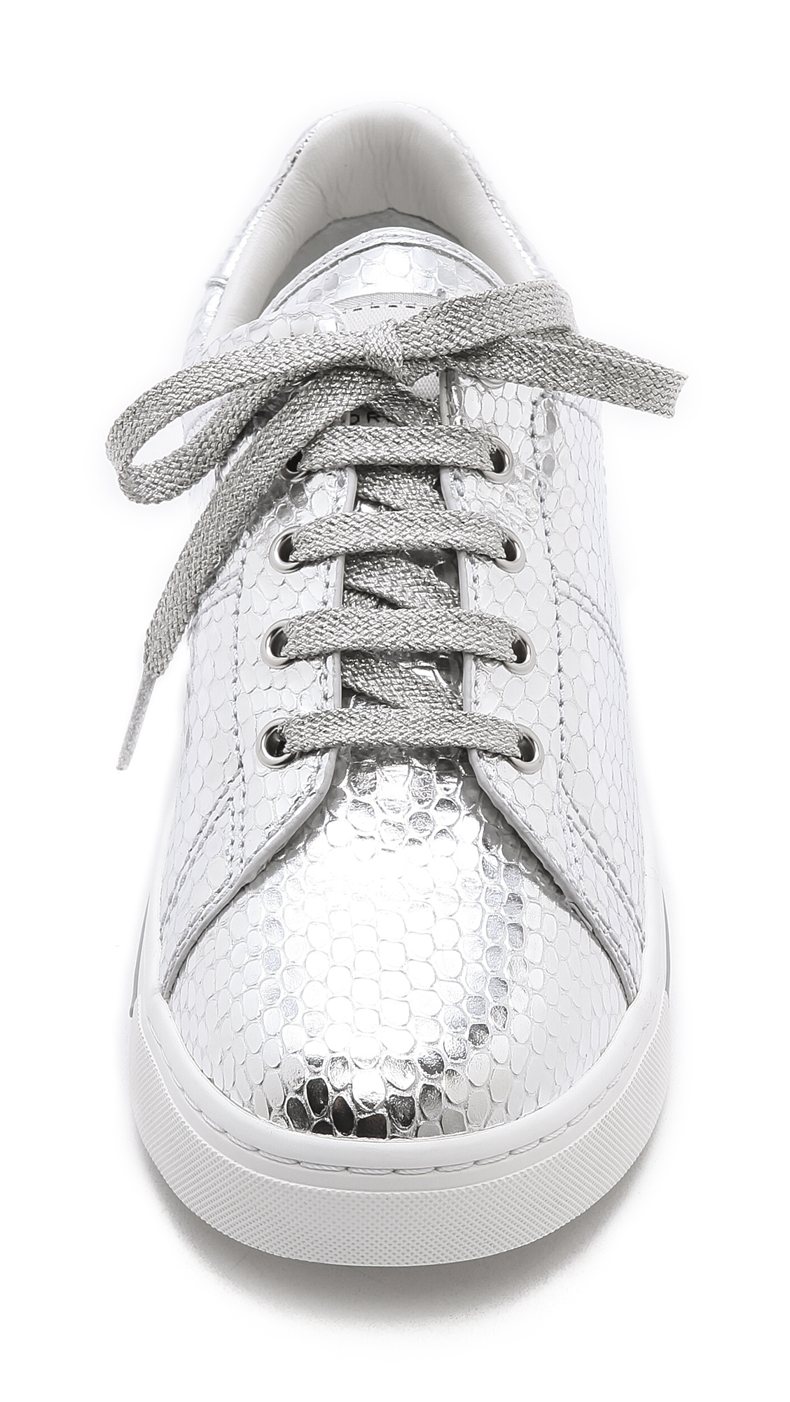marc jacobs silver sneakers