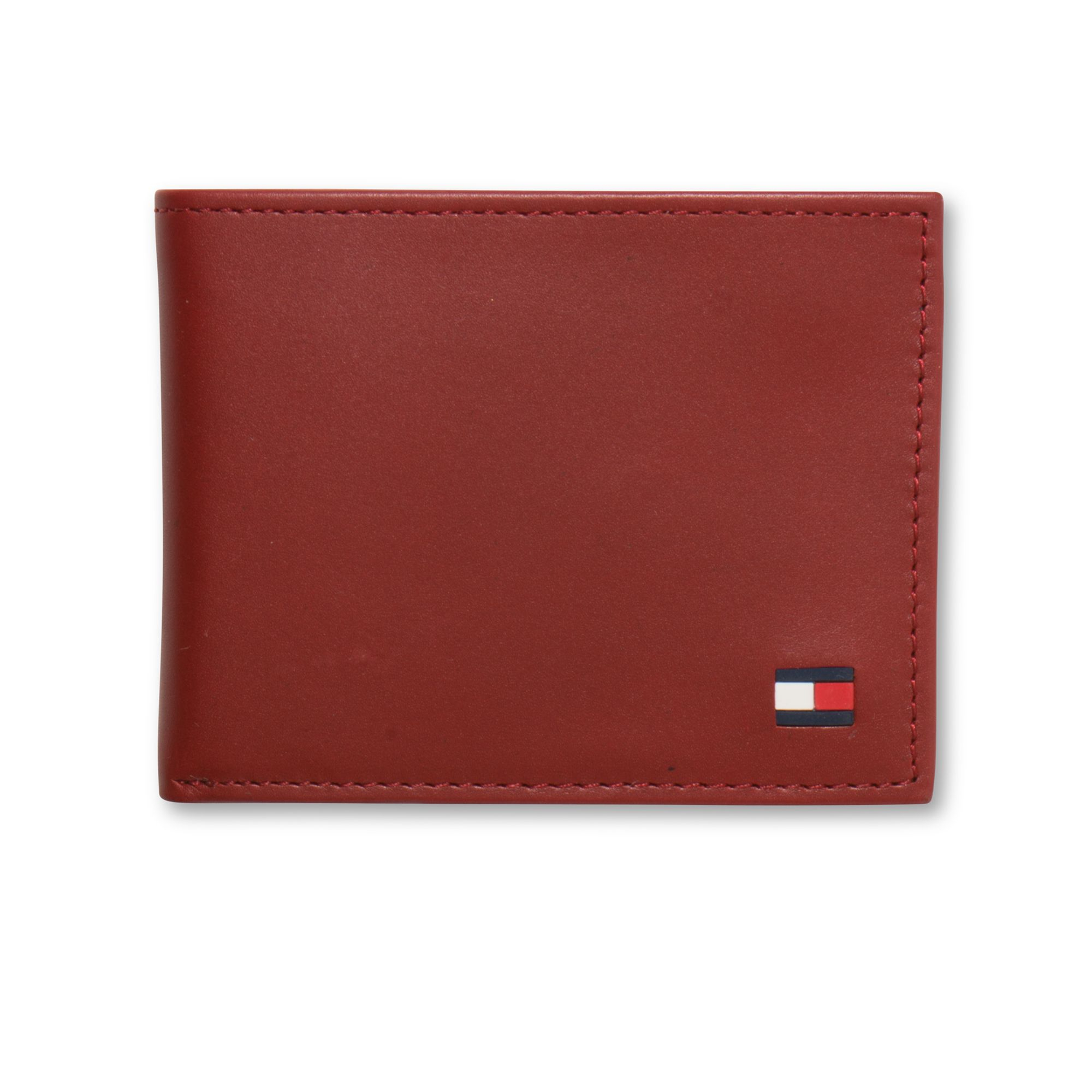 Tommy Hilfiger Dore Passcase Billfold Wallet in Red for Men - Lyst