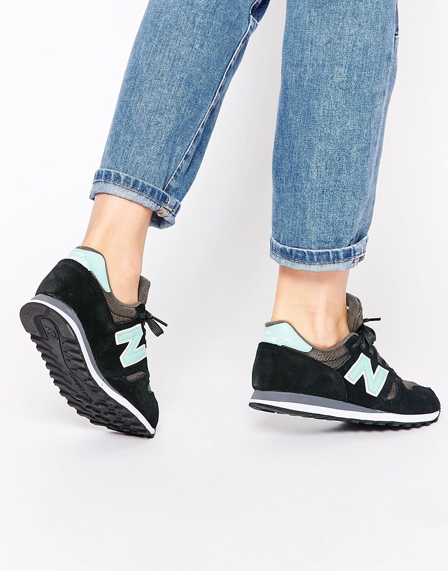 new balance 373 zwart