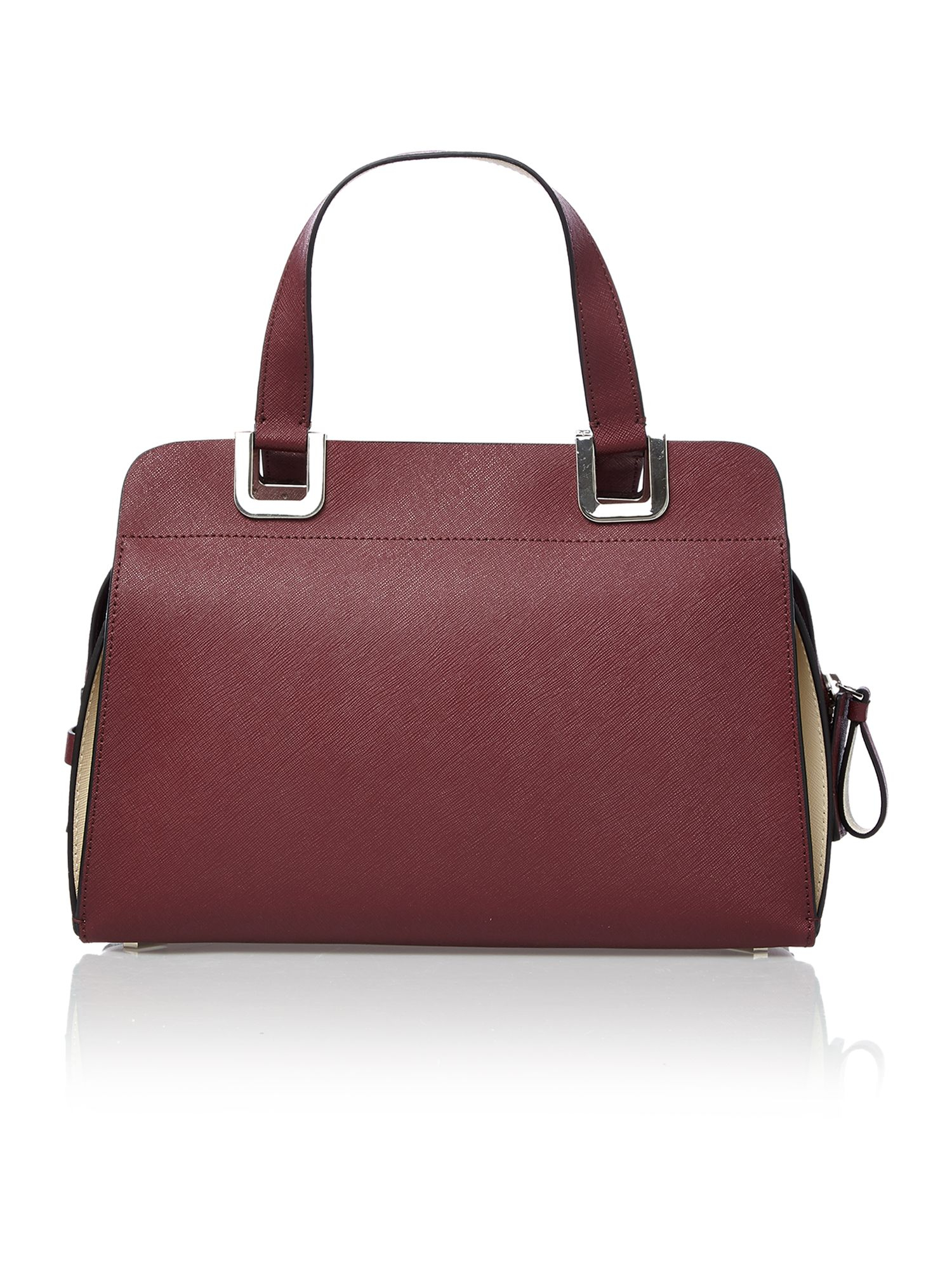 Calvin klein Sofie Burgundy Medium Bowling Bag in Purple Lyst