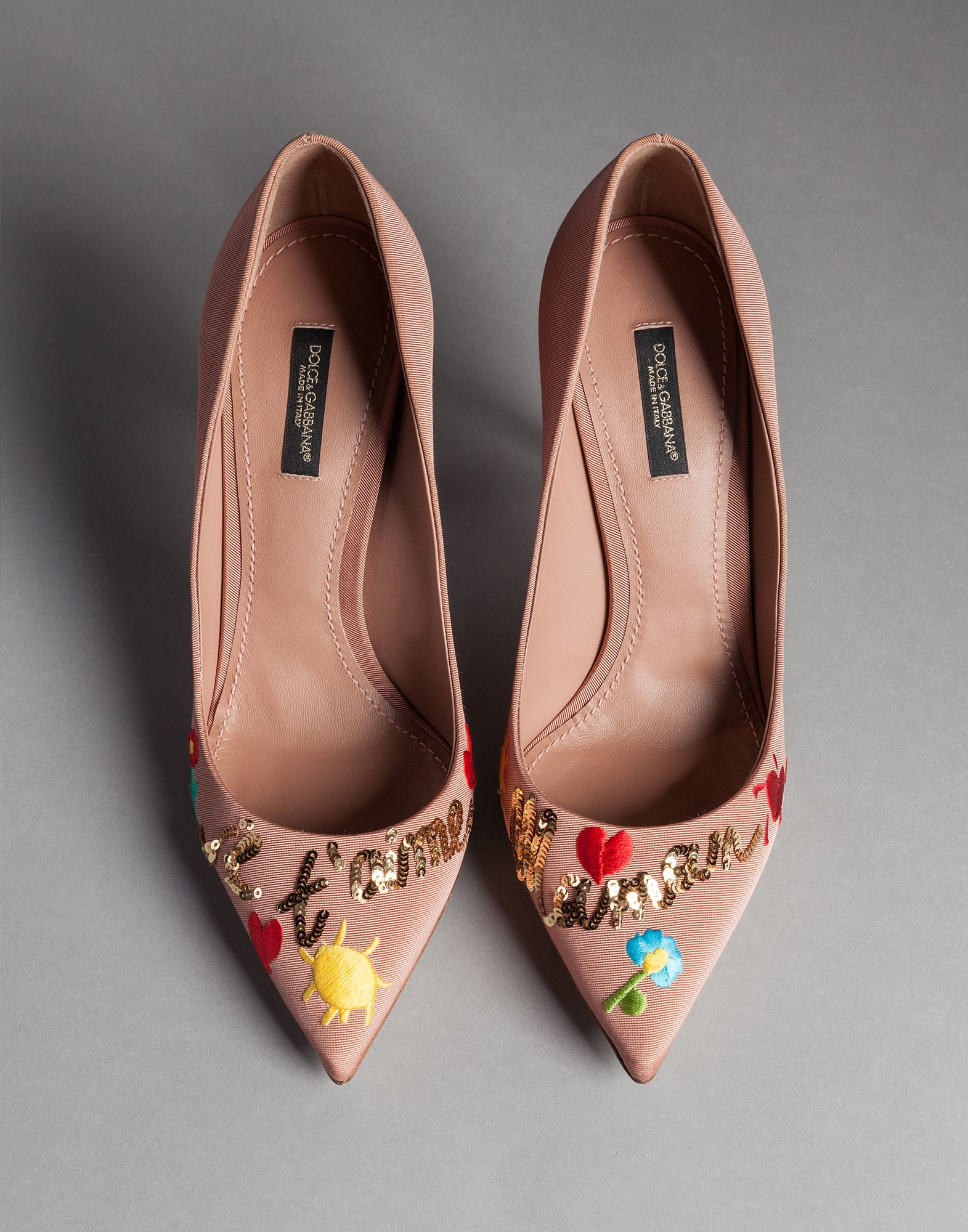 Embroidered Court Shoes Embroidered Court Shoes