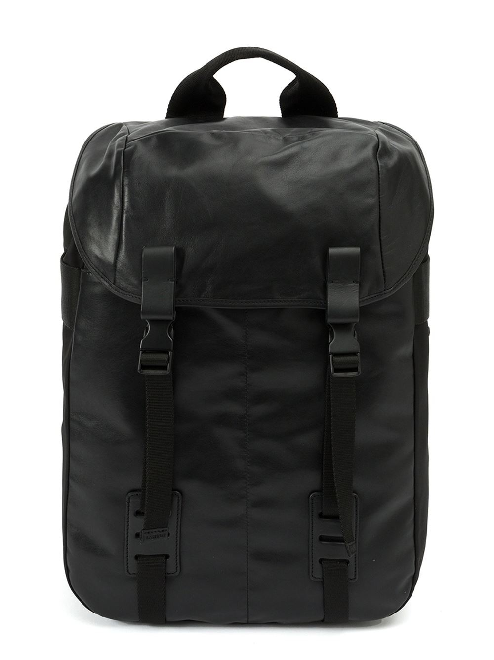 Lanvin Buckle Fastening Backpack in Black for Men Lyst