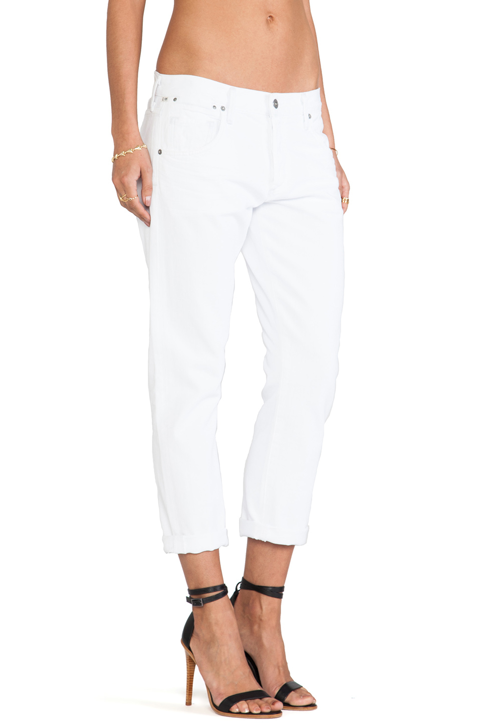 citizens of humanity white button down