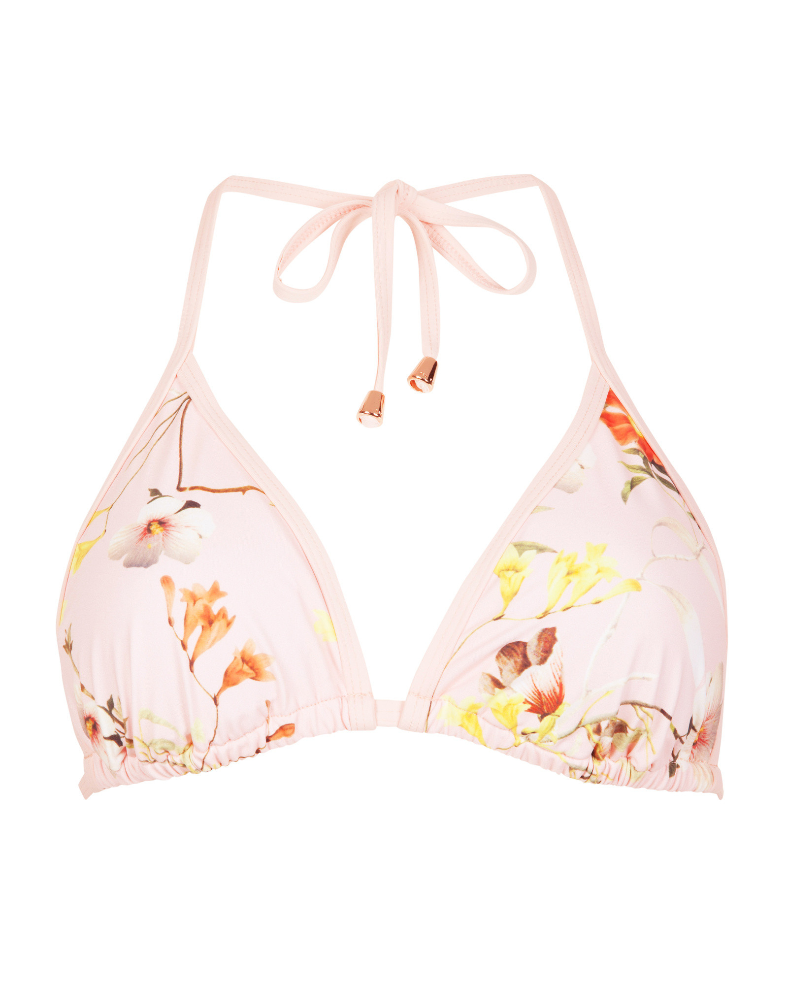 pale pink bikini top