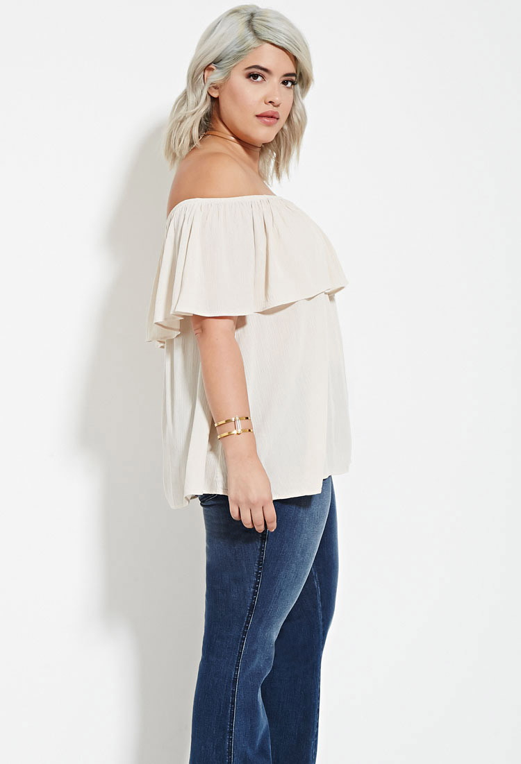 forever 21 plus size tops