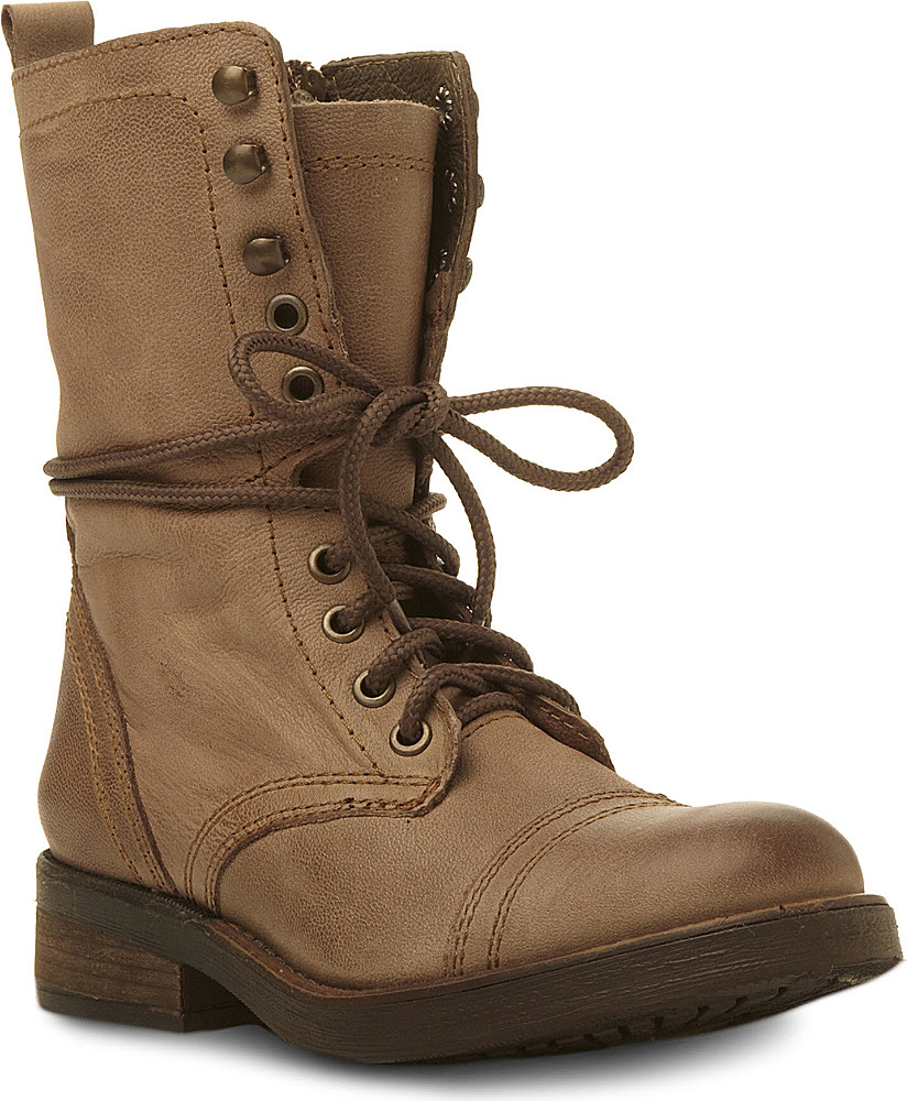 steve madden bobbi combat boot