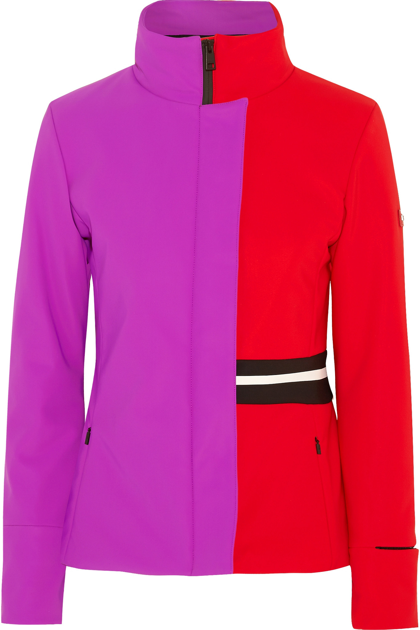 Fendi Colorblock Stretchshell Ski Jacket in Purple Lyst