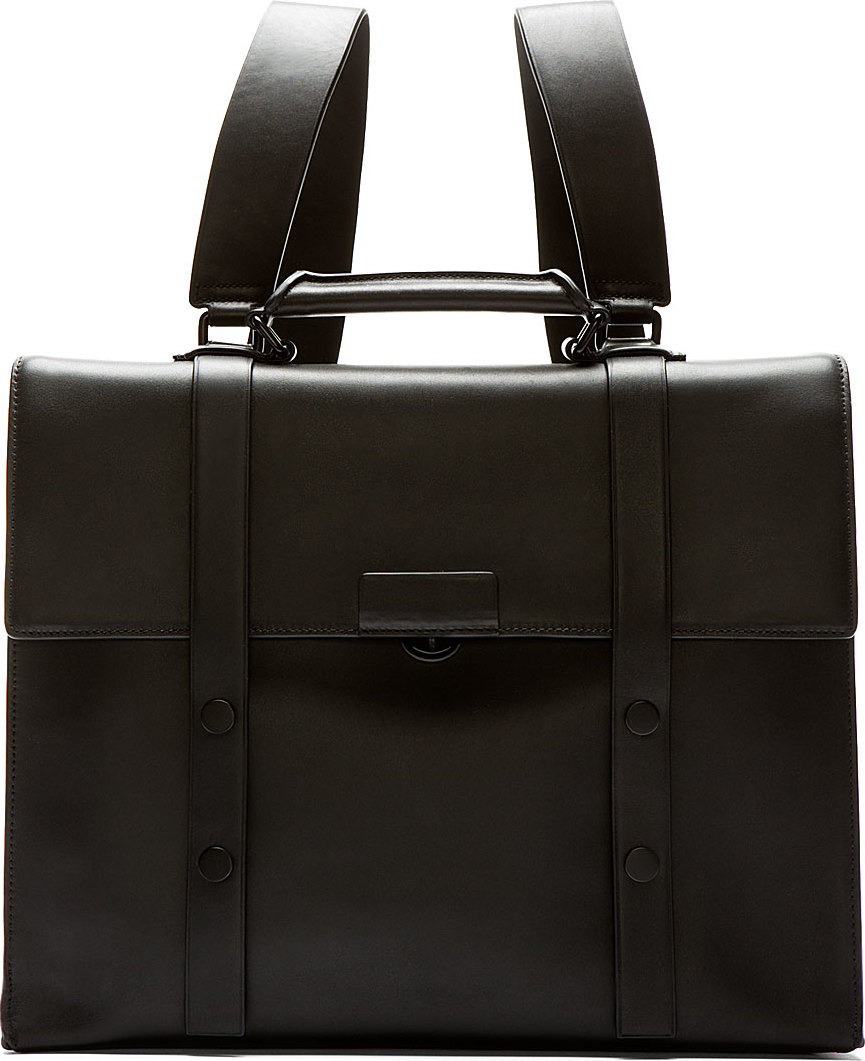 leather satchel backpack