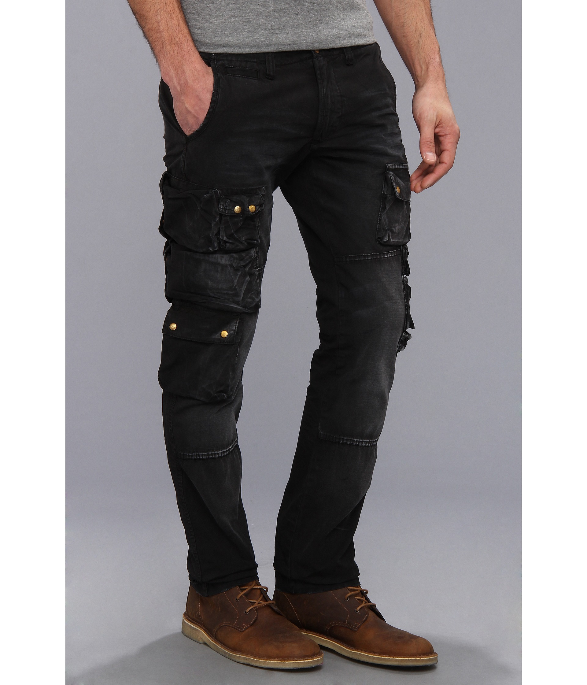 slim utility pants