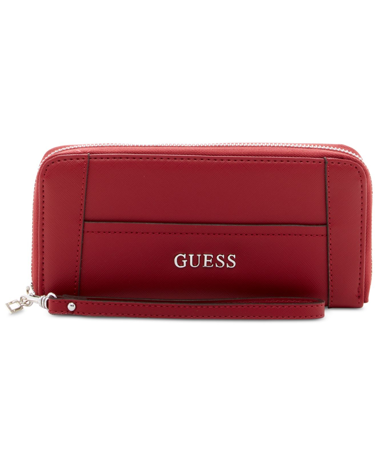 red guess wallet