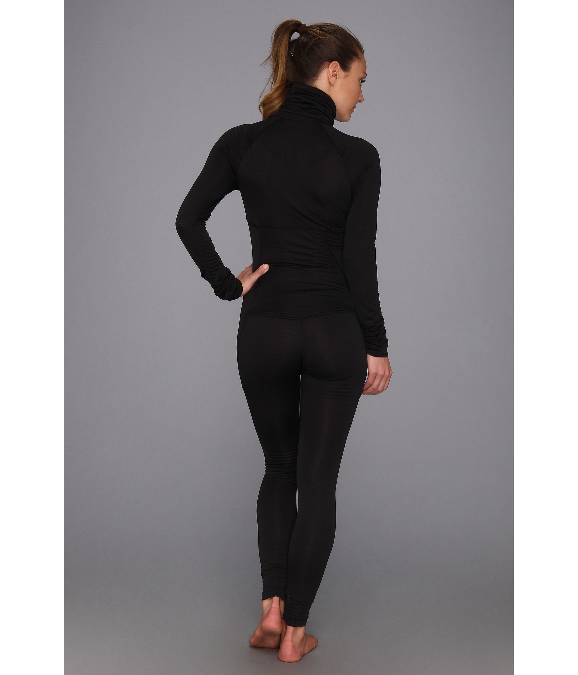 Patagonia Capilene 4 Expedition Weight One Piece Suit In Black Lyst