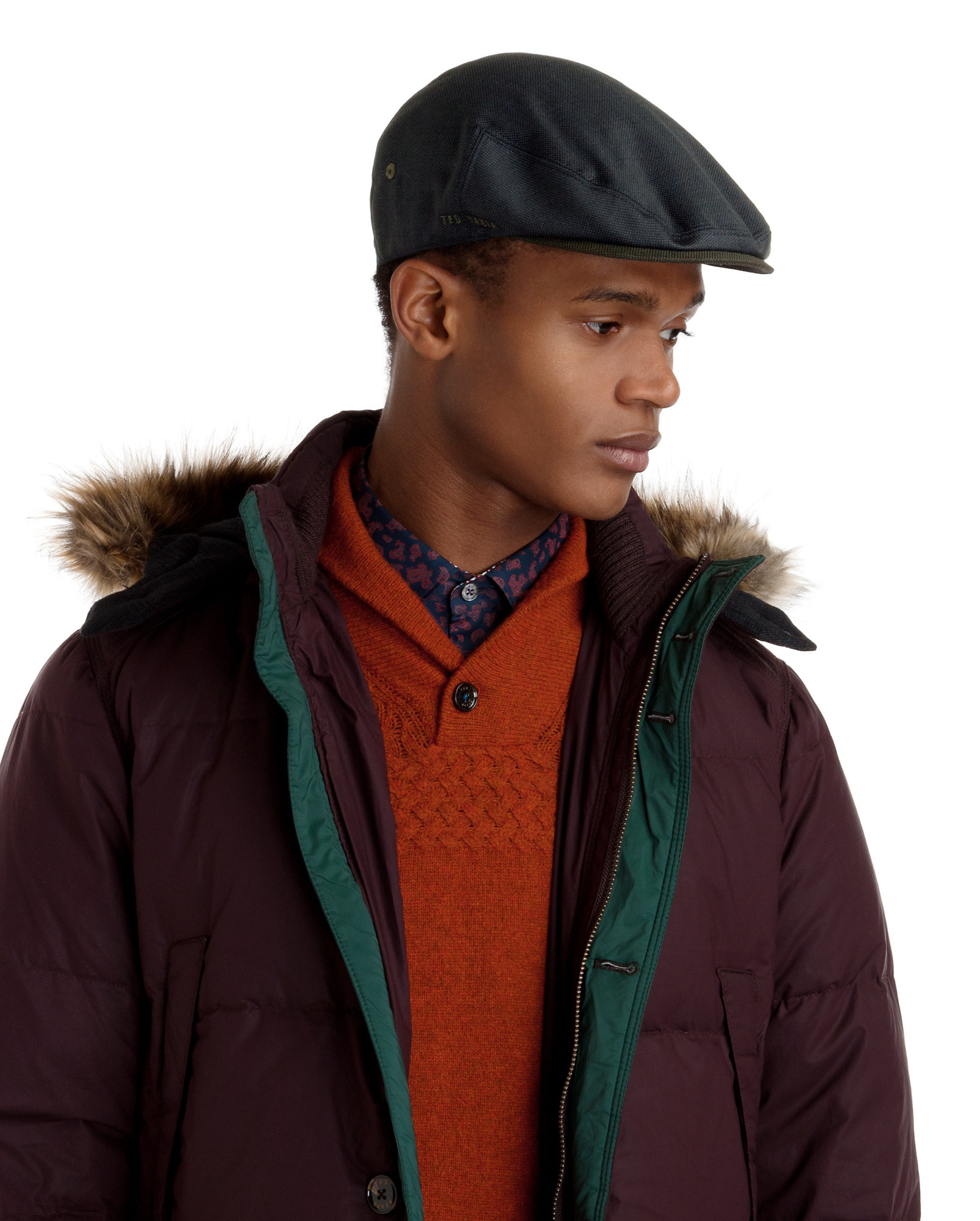 chipper twill flat cap