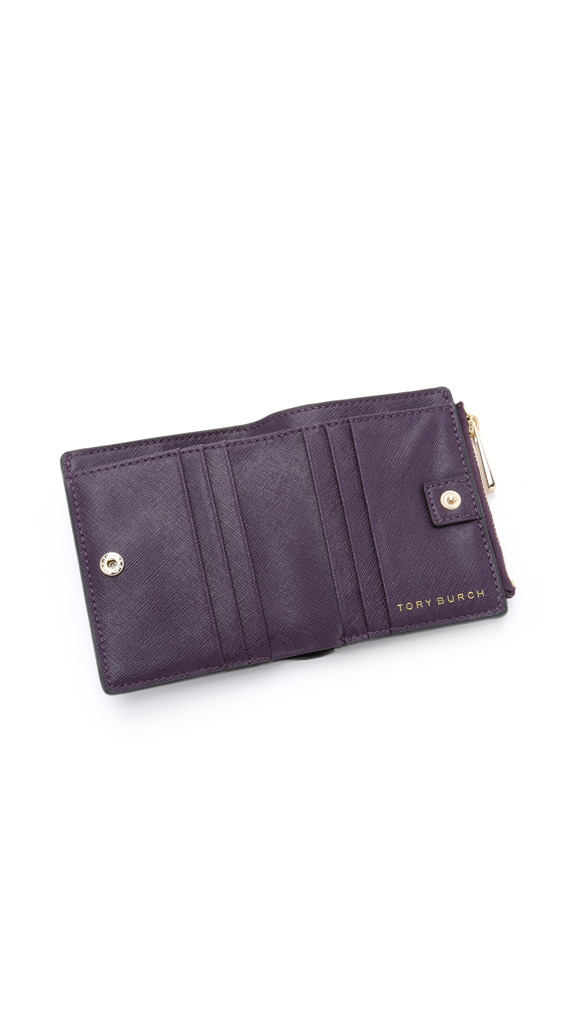 robinson color block flap mini wallet
