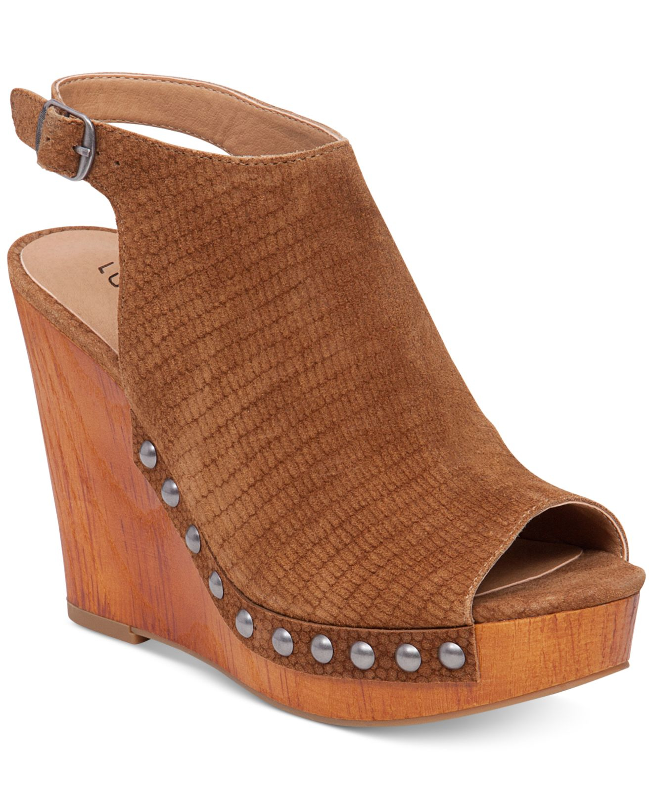 Lyst - Lucky Brand Women's Larae Wedge Shooties in Brown