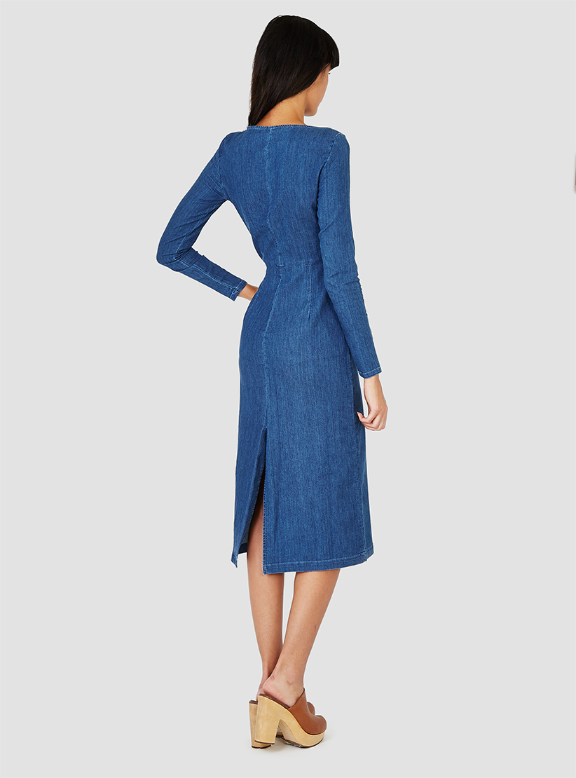 rachel comey blue dress