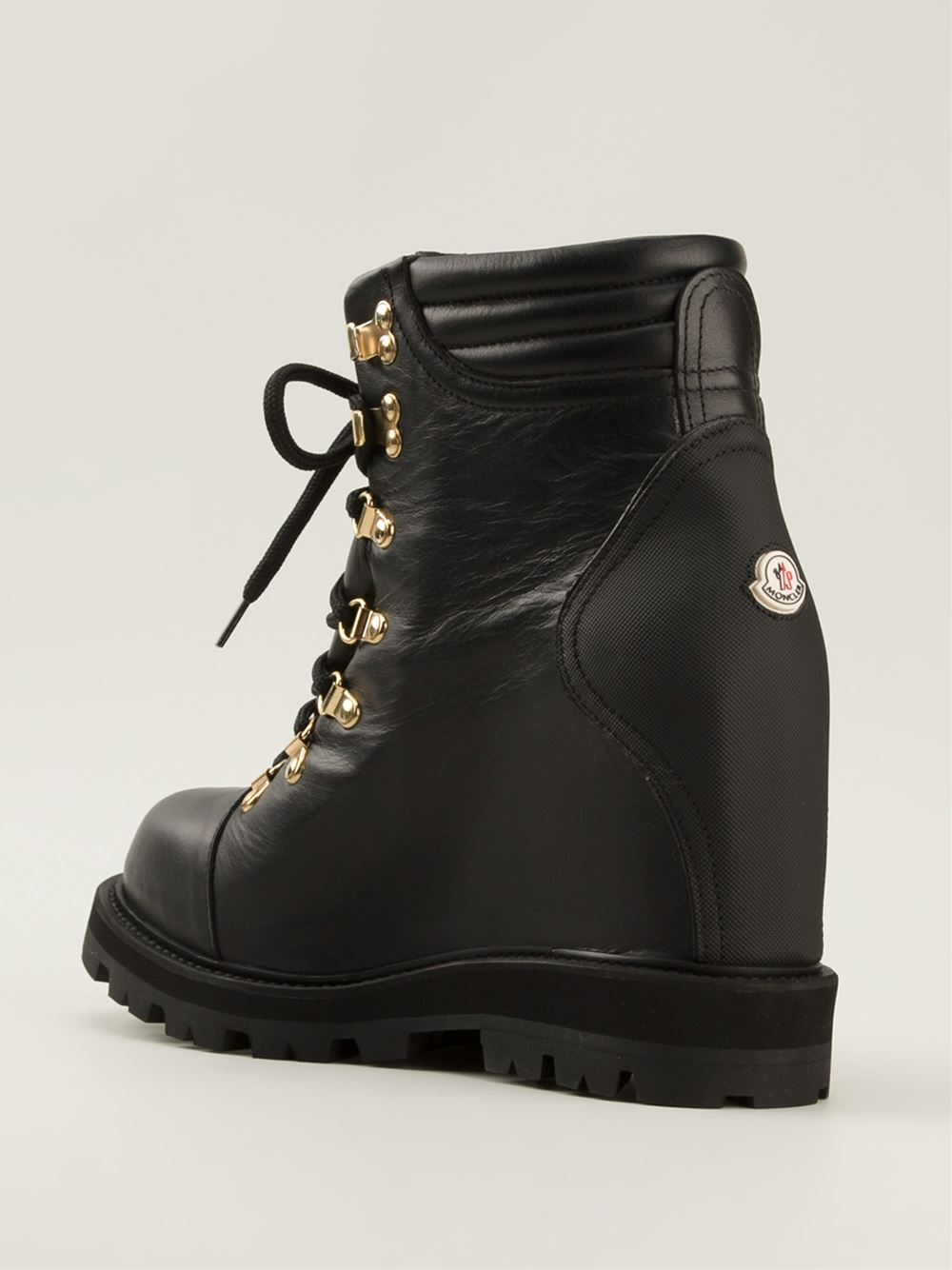 concealed wedge boots