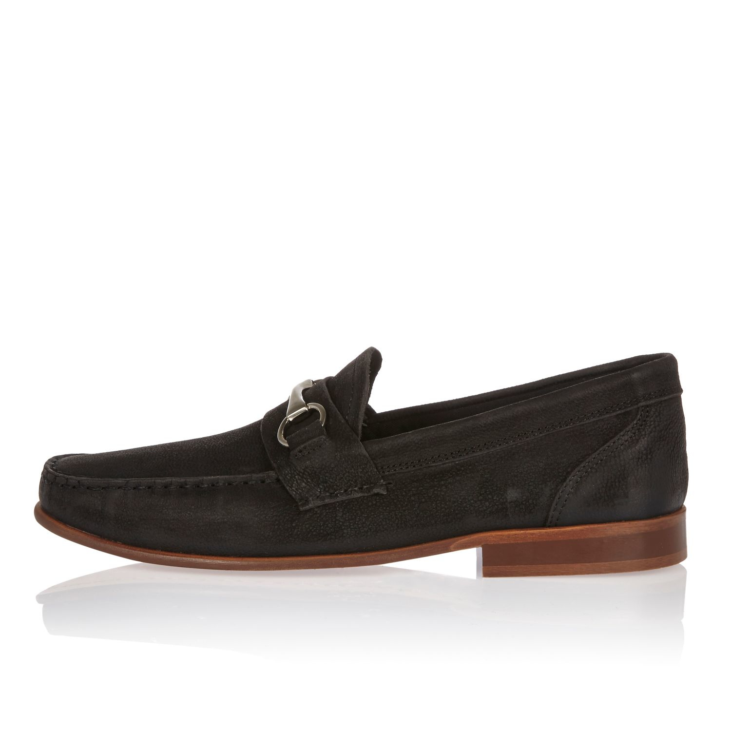 leather snaffle loafer