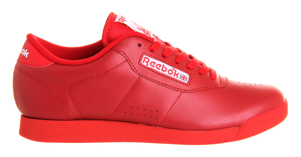 reebok princess red