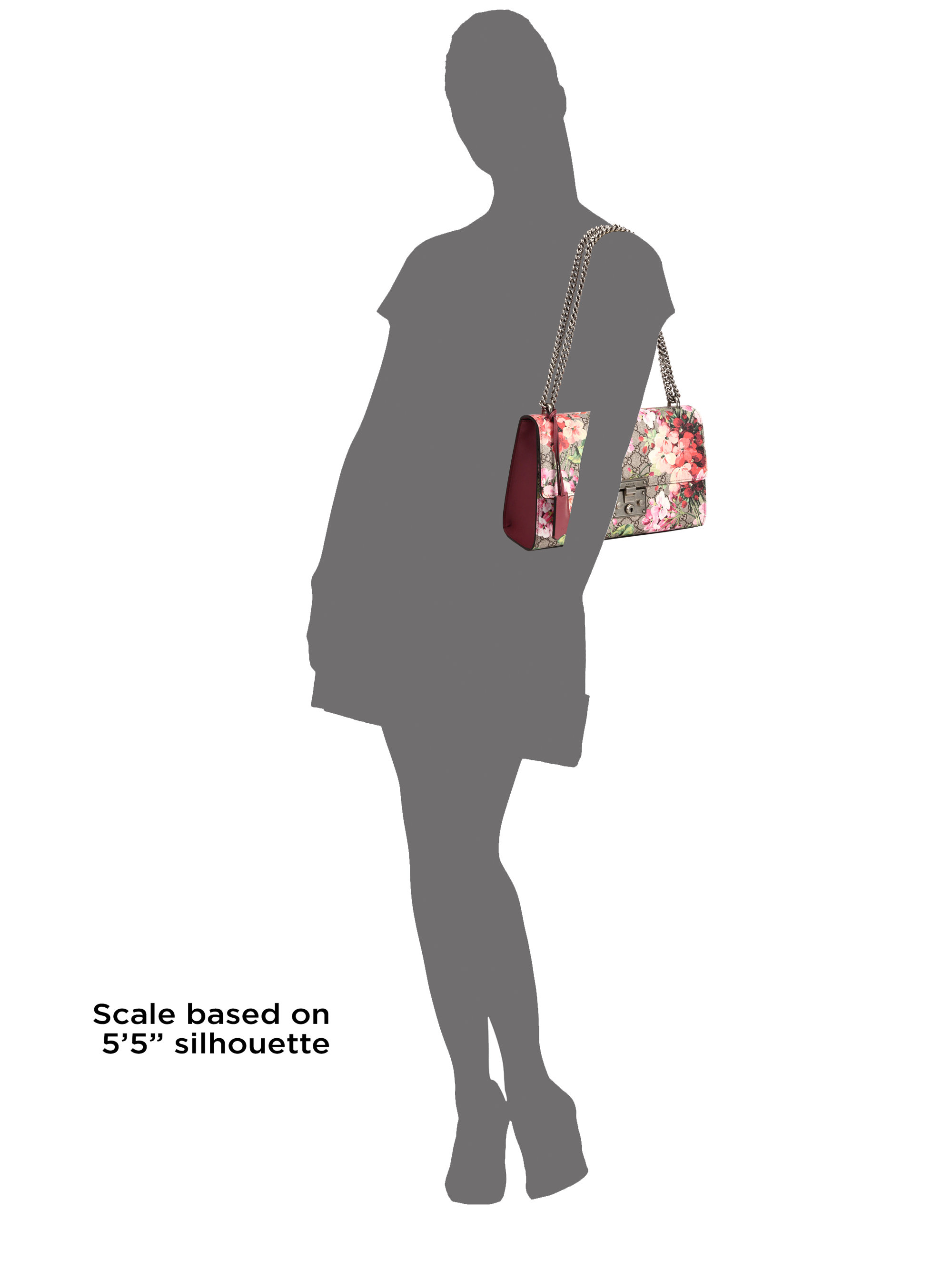 gucci padlock bag large