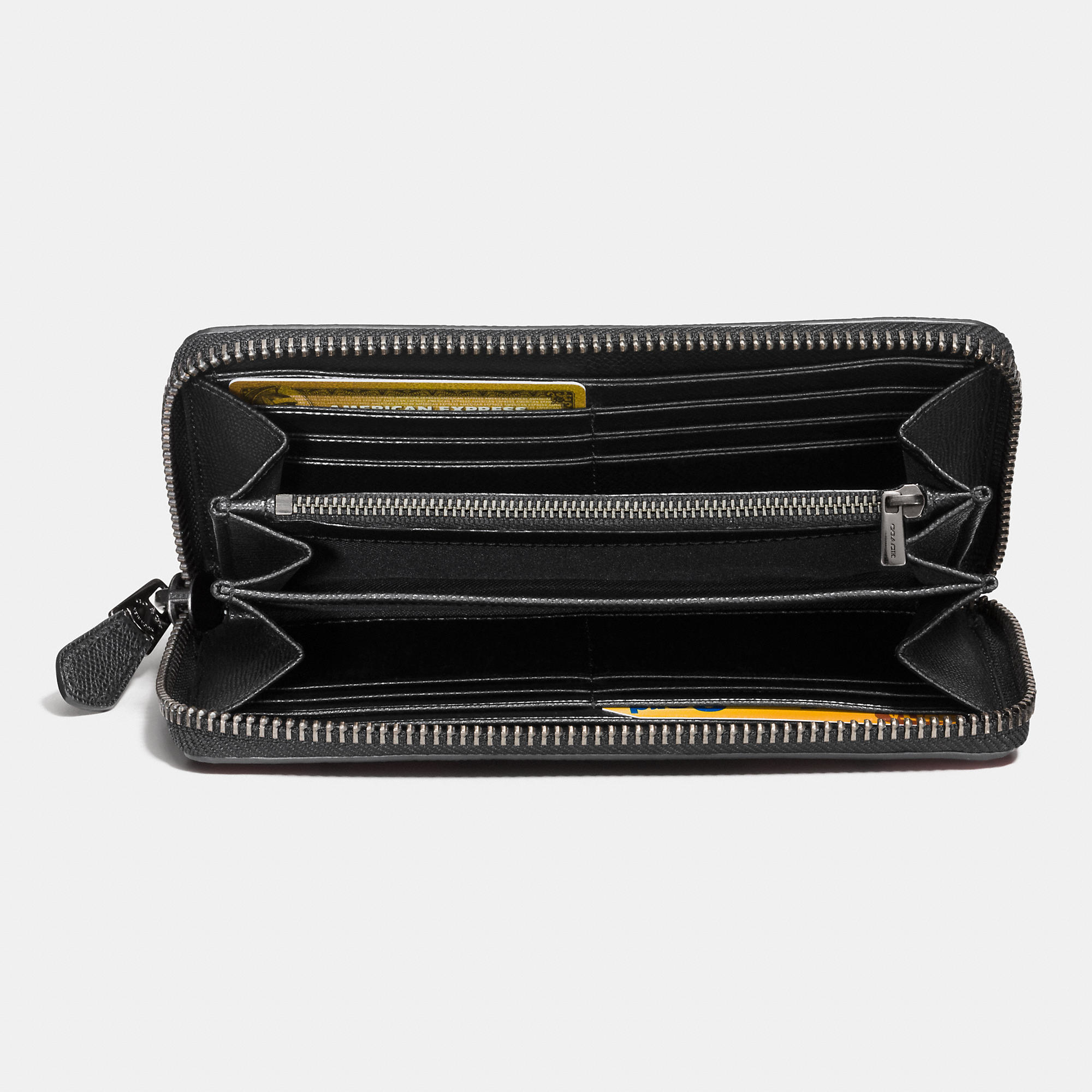 coach accordion wallet