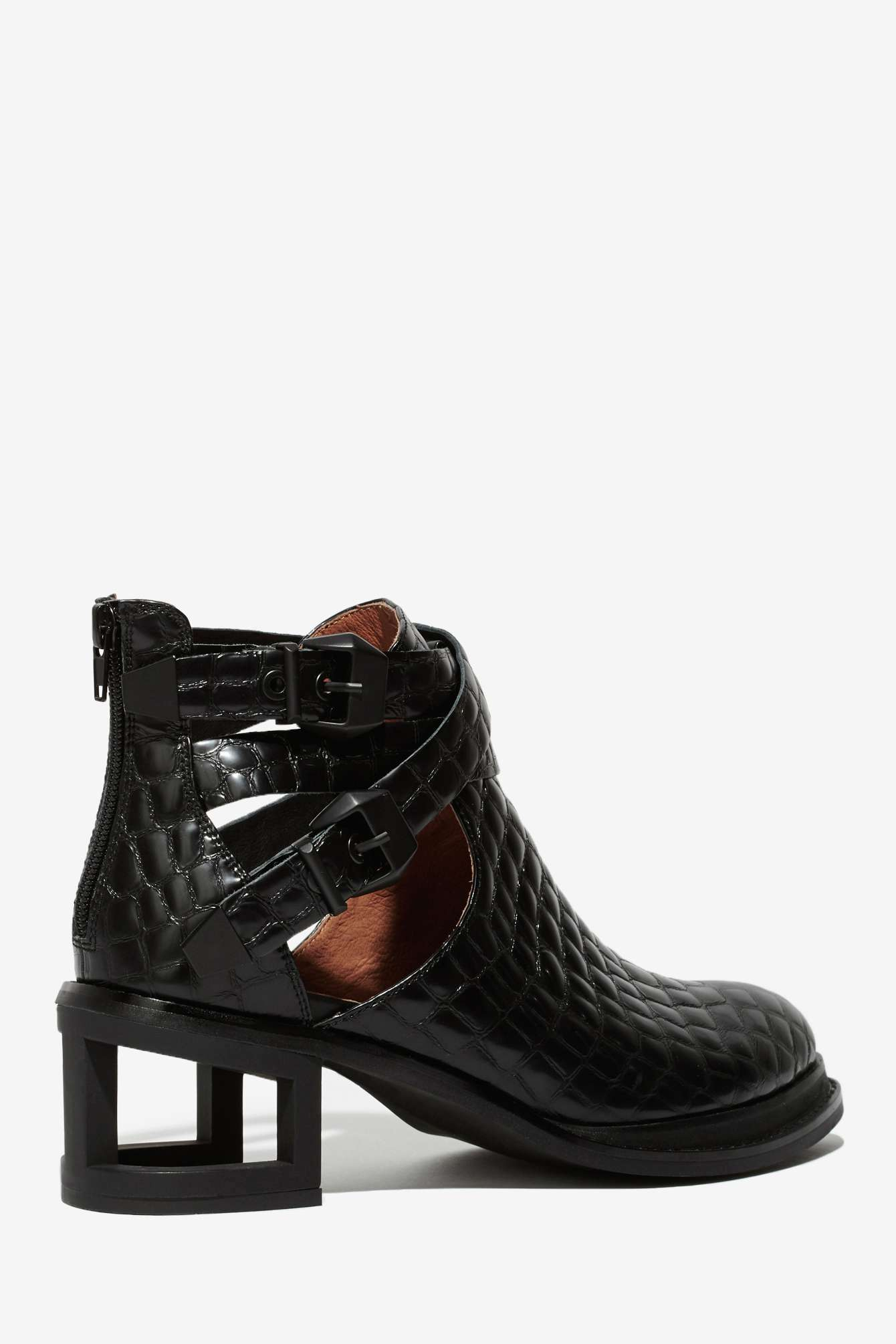 jeffrey campbell sylvestr leather bootie