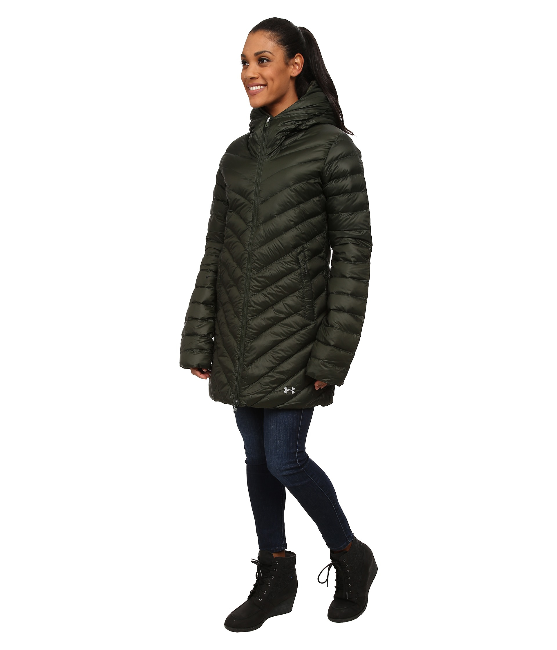 under armour women's storm coldgear infrared uptown parka