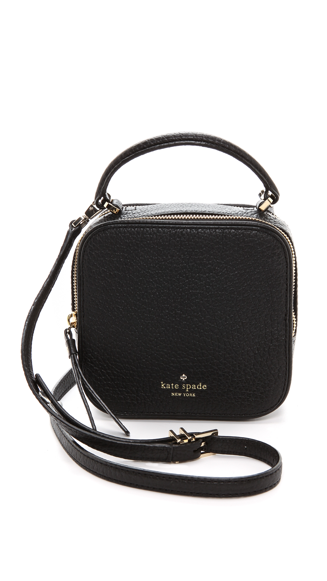 Kate spade new york Bobi Cross Body Bag Black in Black Lyst