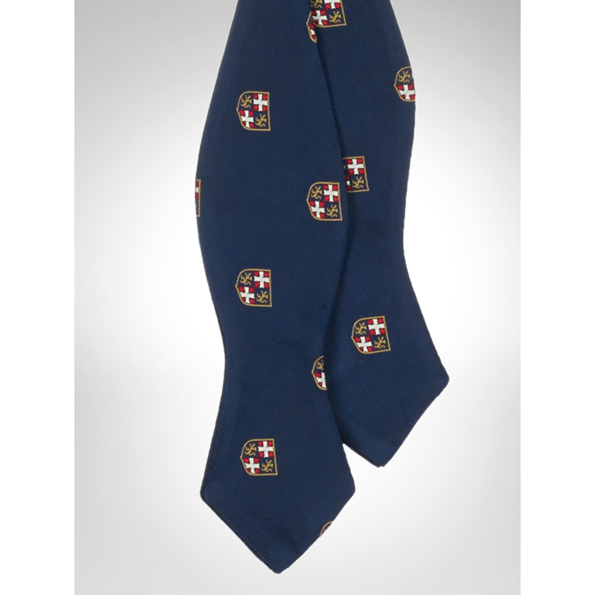 Ralph lauren Silk Repp Club Bow Tie in Blue for Men (navy) Lyst