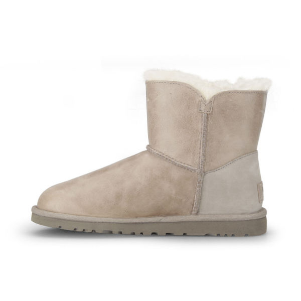 Ugg Australia Womens Mini Bailey Bow Crystal Sheepskin Leather Boots in ...