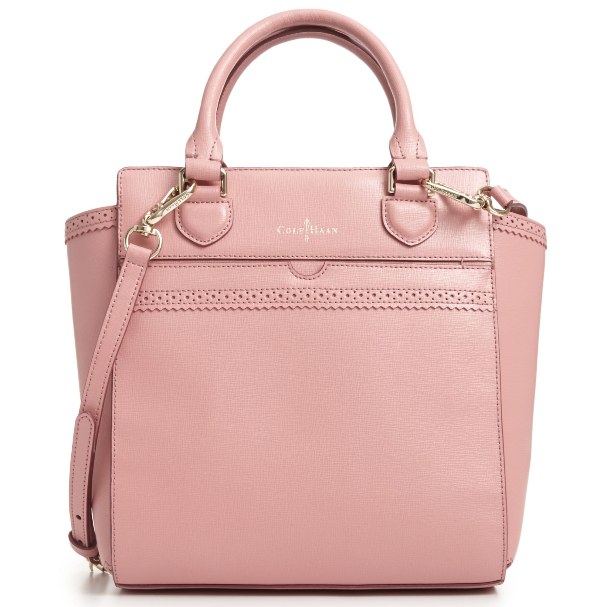 Lyst - Cole Haan Gladstone Mini North South Tote Crossbody in Pink