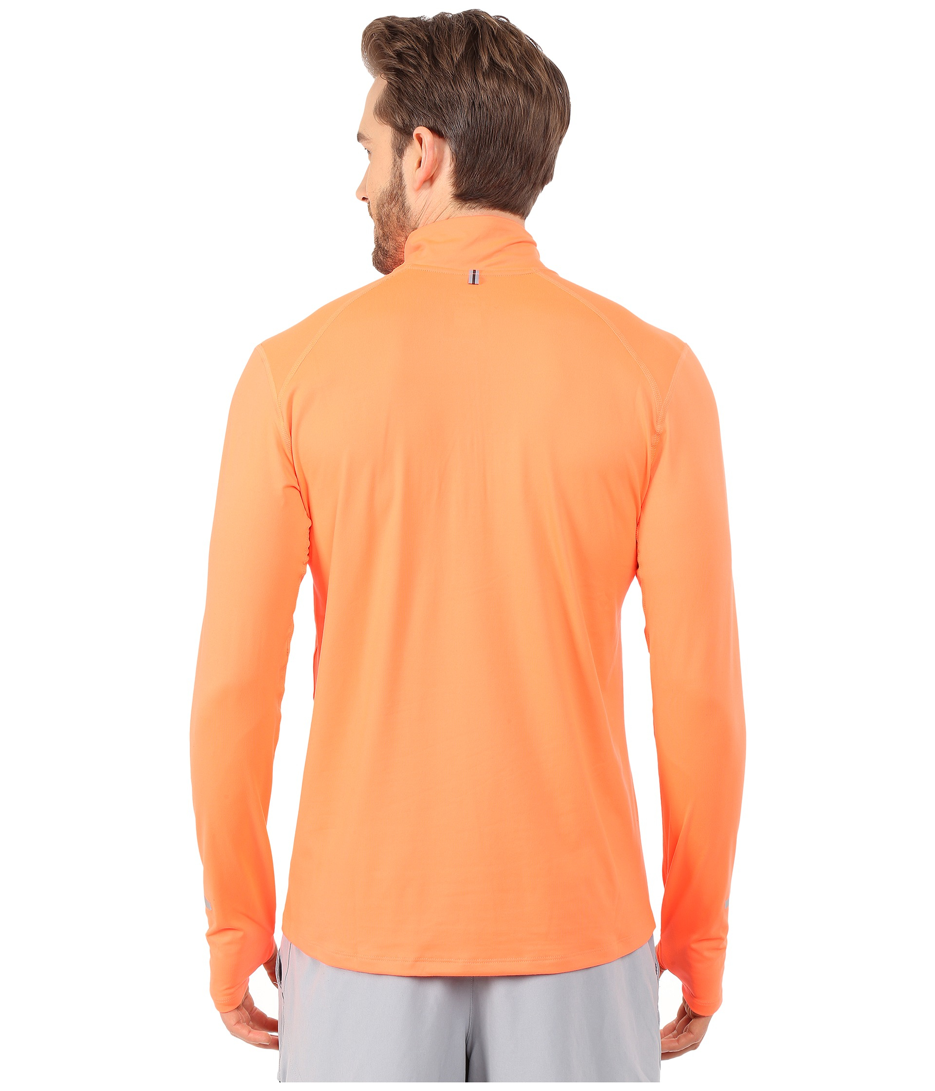 Nike Dri-fit™ Element Half-zip Pullover in Orange for Men | Lyst