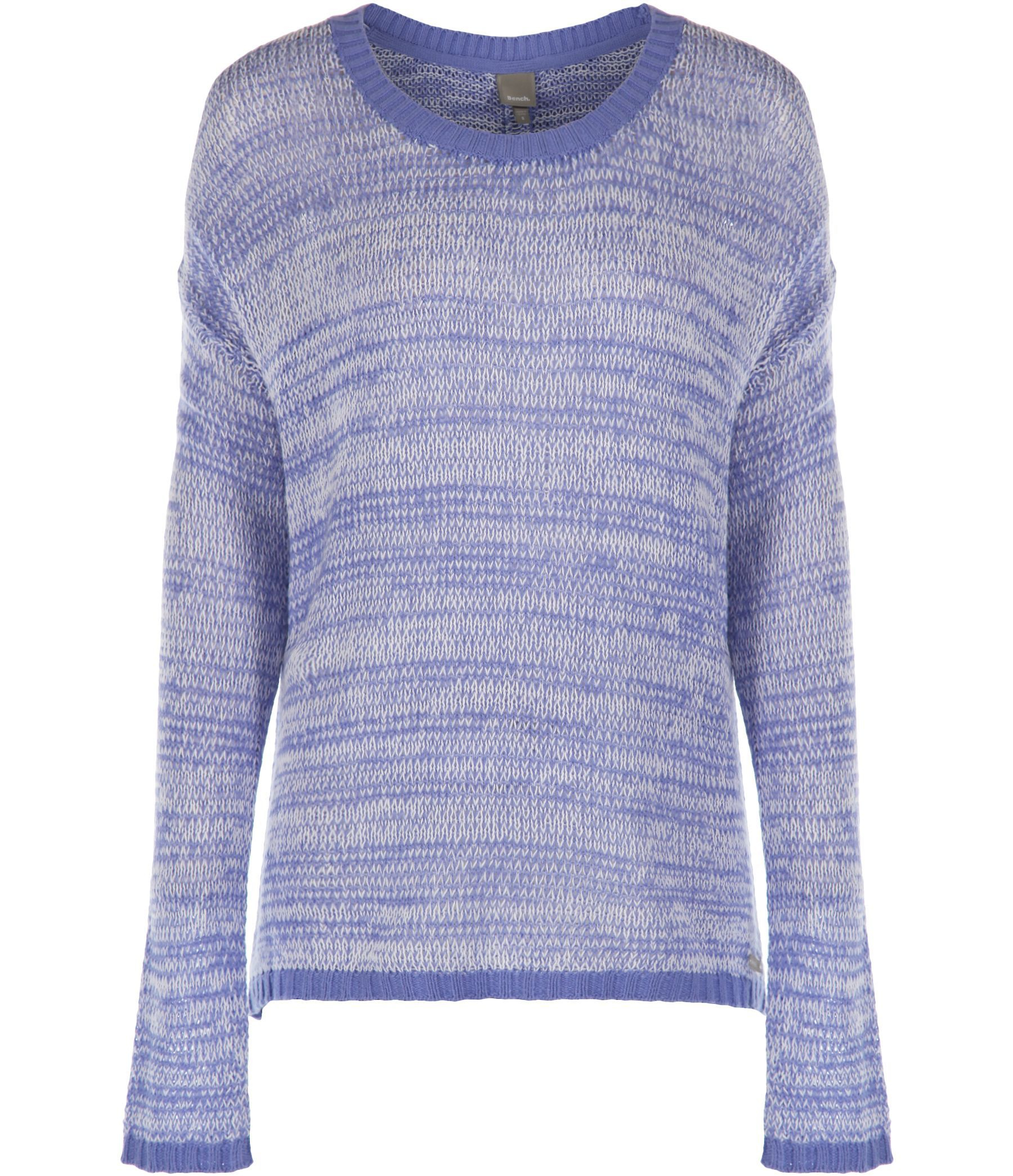 Bench Allova Lightweight Knitted Sweater in Purple Lyst