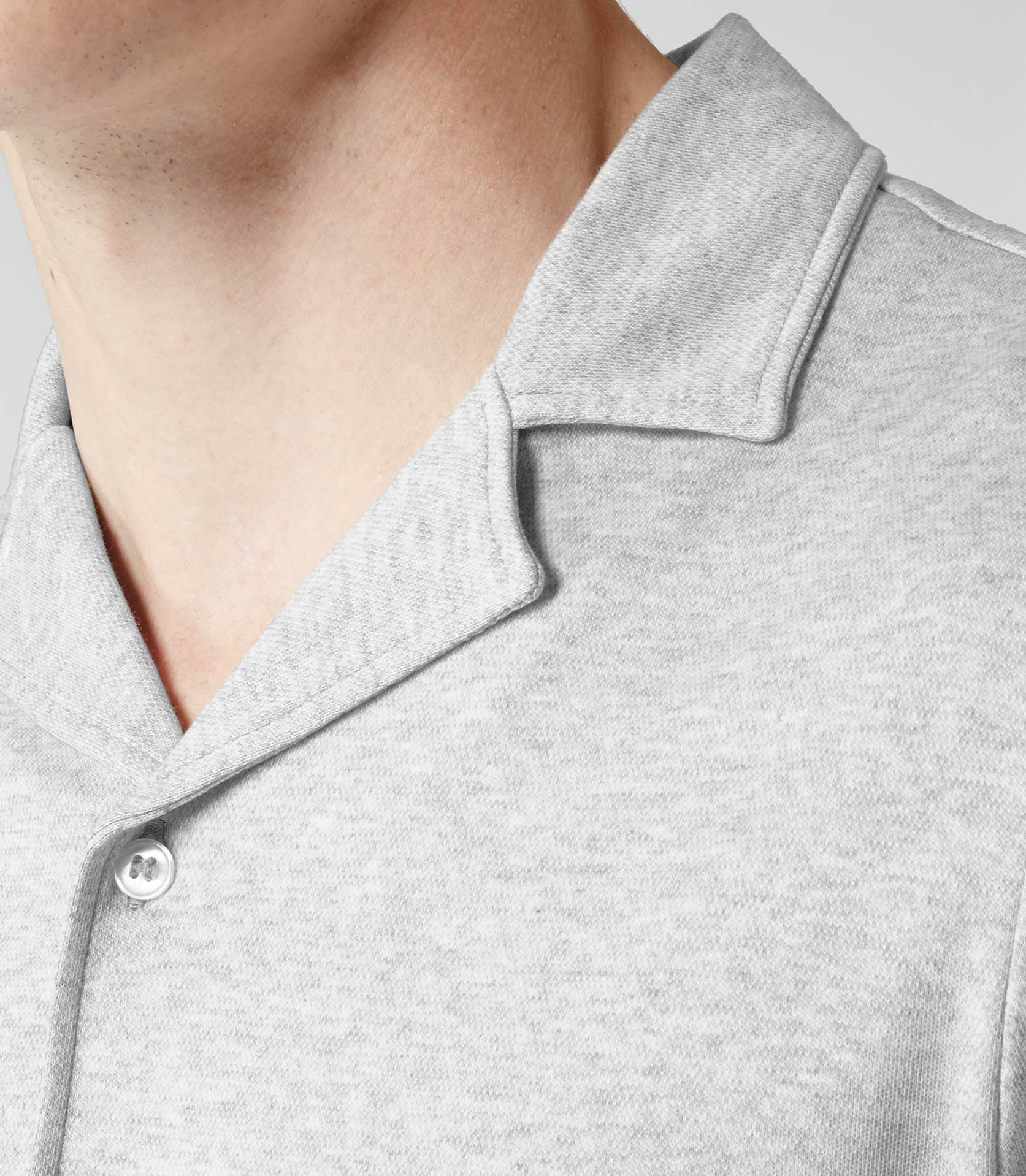 cuban collar shirt white