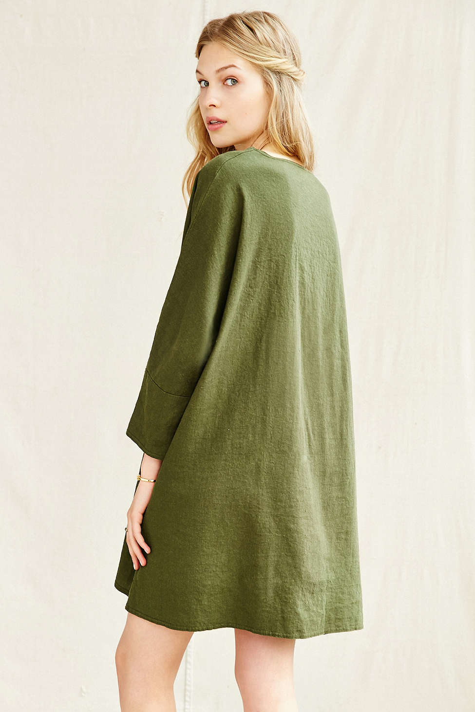 linen sack dress