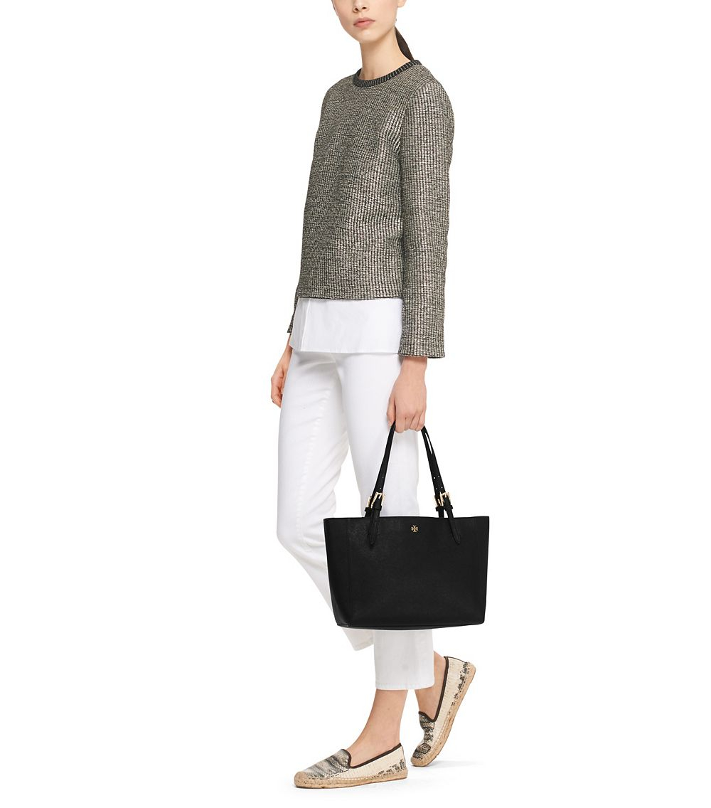 Tory burch york small buckle tote shop